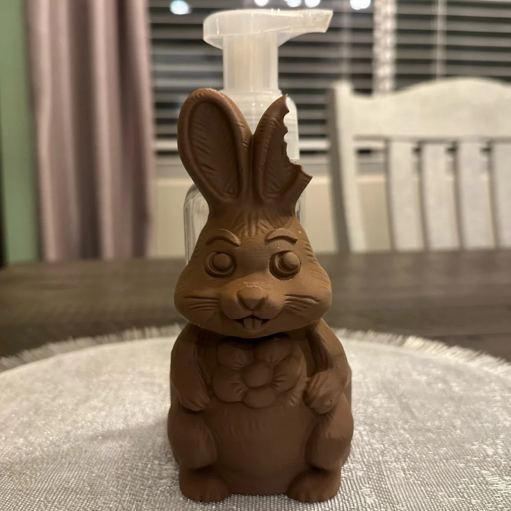 Chocolate Bunny Soap Holder for Bath & Body Works Bottles